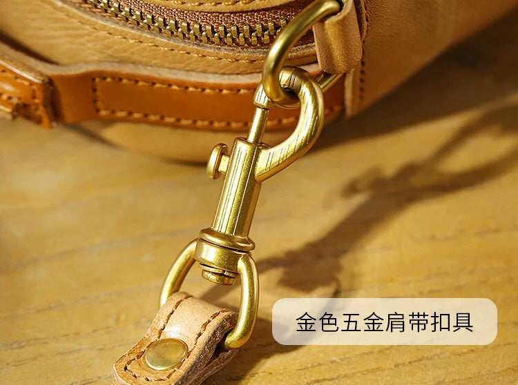 Vintage genuine leather women's handbag