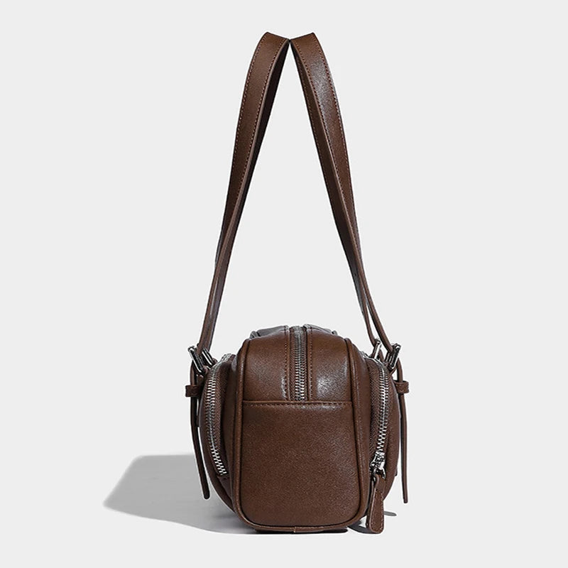 2025 New High-end Retro Niche Armpit Bag Commuting Versatile Large-capacity Portable Shoulder Bag