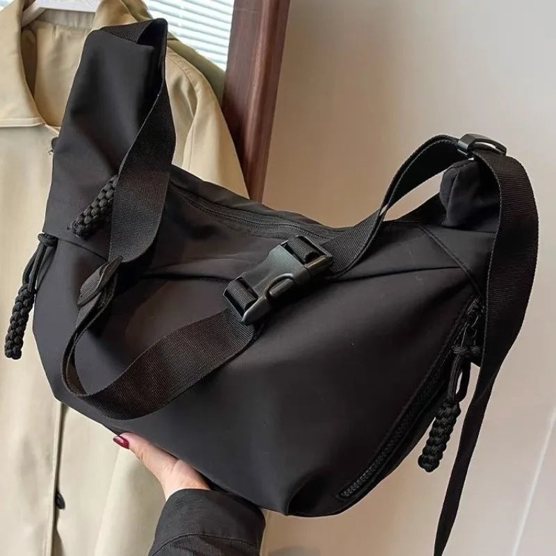 Fashion High Capacity Solid Color Single Shoulder Totes Bag