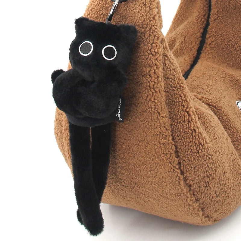 Good Day Women's Bag Plush Winter Shoulder Crossbody Fashion Trend Lightweight Bags