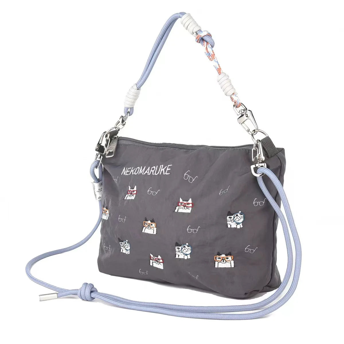 Embroidery Animals Crossbody Bag Handbag two strap
