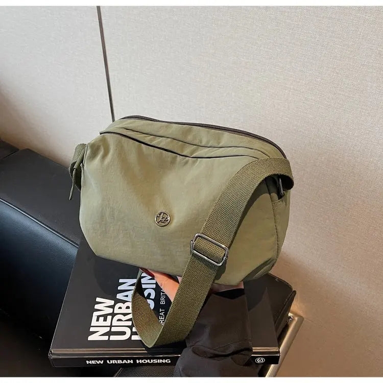 Multi-Layer Crossbody Bag Casual Versatile Cloth Bag