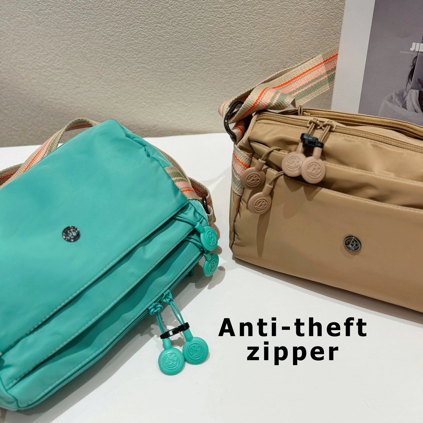 Crossbody Bag for Women Adjustable Wide Strap Lightweight Messenger Bag