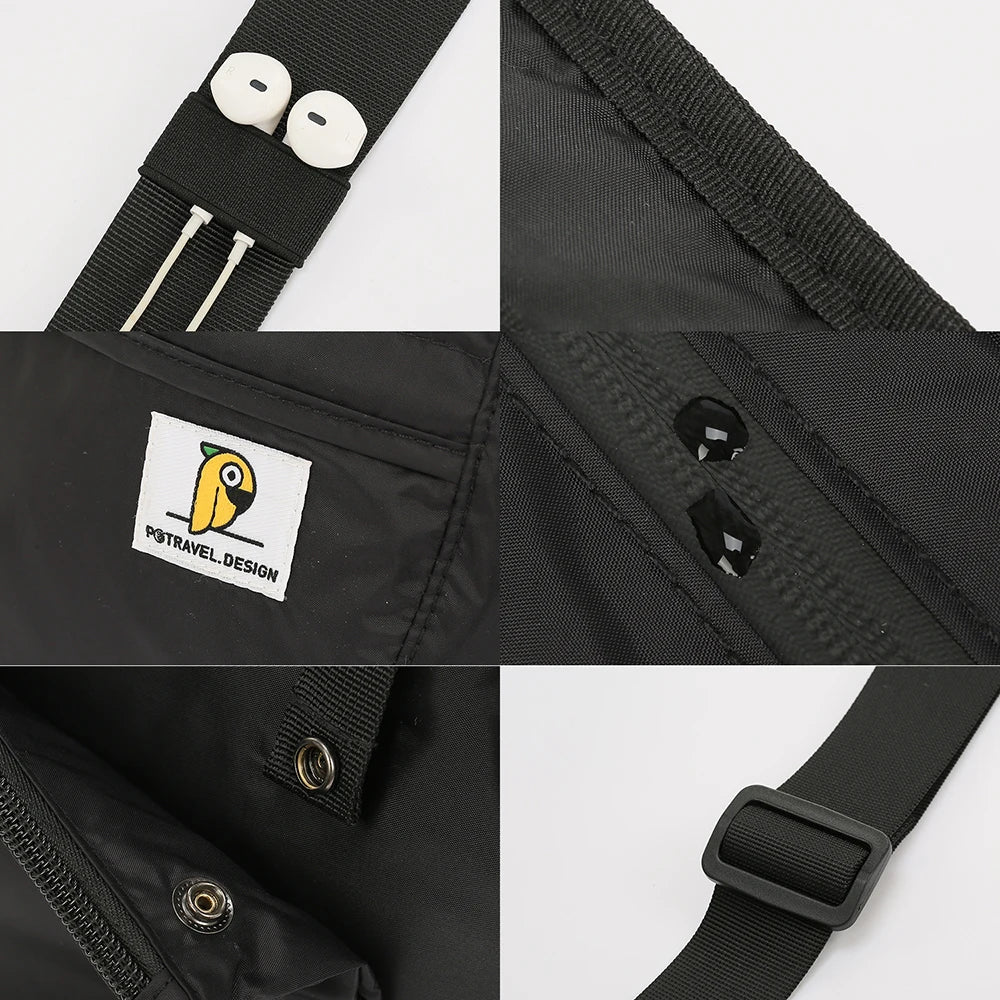 Casual Crossbody Bags For Men Women Shoulder Messenger Bag Travel Handbag Boys Girls Sling Bag