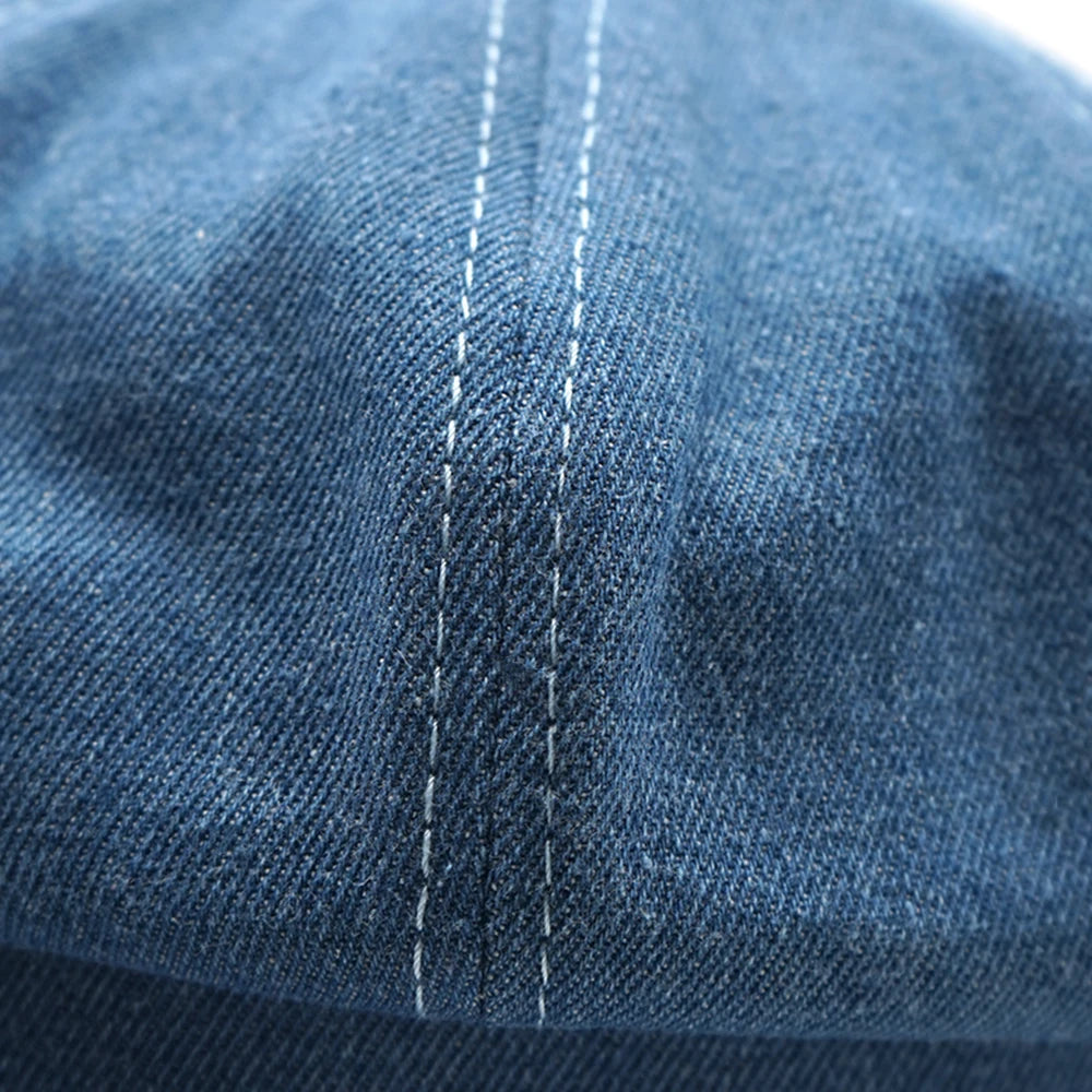Women Leisure Hat Ladies Denim Beret Hat Cowboy Cap