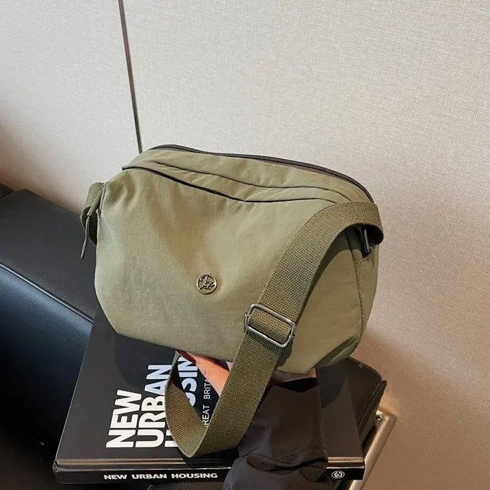 Multi-Layer Crossbody Bag Casual Versatile Cloth Bag