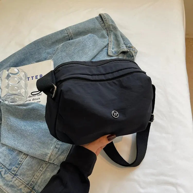 Multi-Layer Crossbody Bag Casual Versatile Cloth Bag
