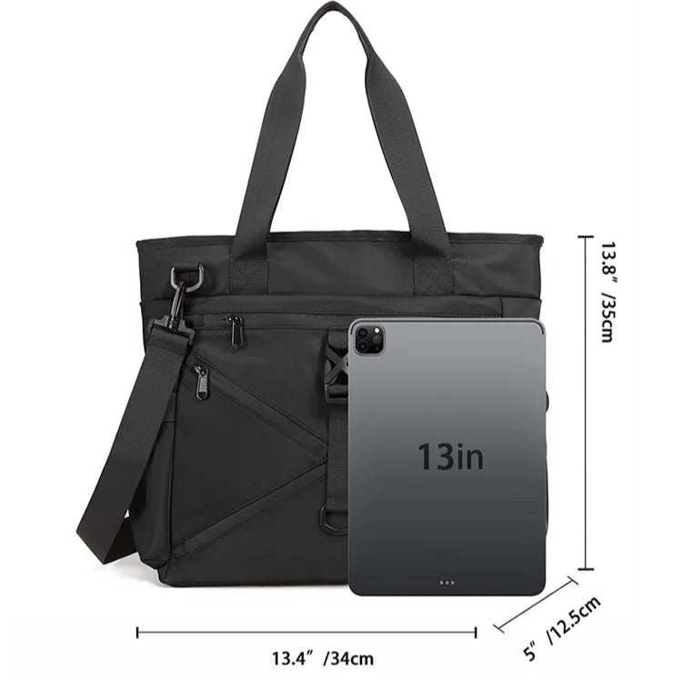 Cool Work Clothing Shoulder Bag Student Tutorial Bag Commuter Shoulder Crossbody Bag