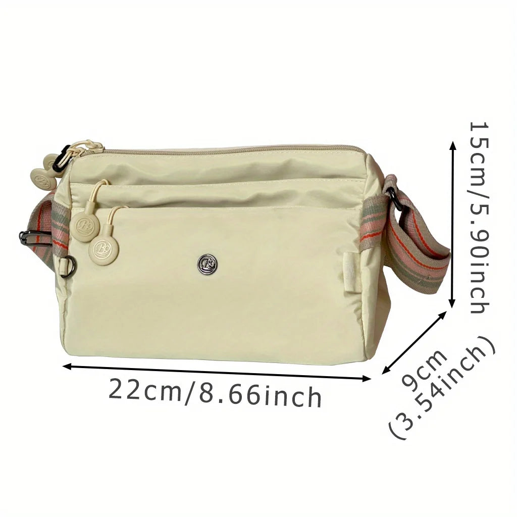 Crossbody Bag for Women Adjustable Wide Strap Lightweight Messenger Bag