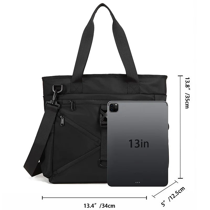 Cool Work Clothing Shoulder Bag Student Tutorial Bag Commuter Shoulder Crossbody Bag