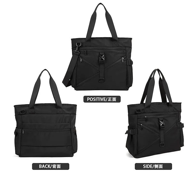 Cool Work Clothing Shoulder Bag Student Tutorial Bag Commuter Shoulder Crossbody Bag
