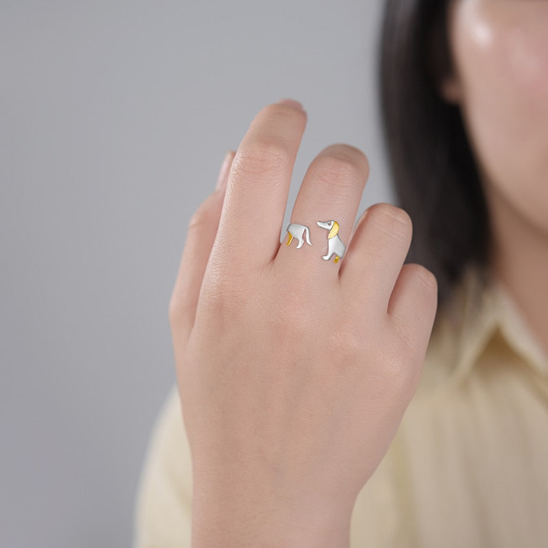 925 Sterling Silver Cute Rings for Women Original Fashion Jewelry