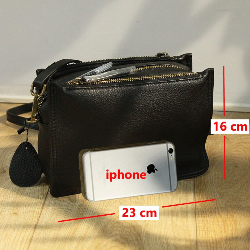 Small Cross Body Shoulder Bag Ladies Cow Genuine Leather Crossbody Bags for Women