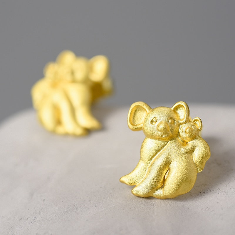 Cute Stud Earrings for Women 925 Sterling Silver Animal Fashion Jewelry