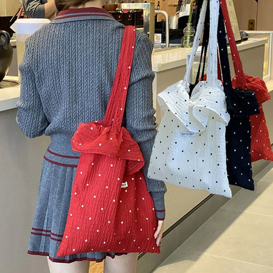 Summer New Beautiful Bags Large Capacity Ruffled Tote bag