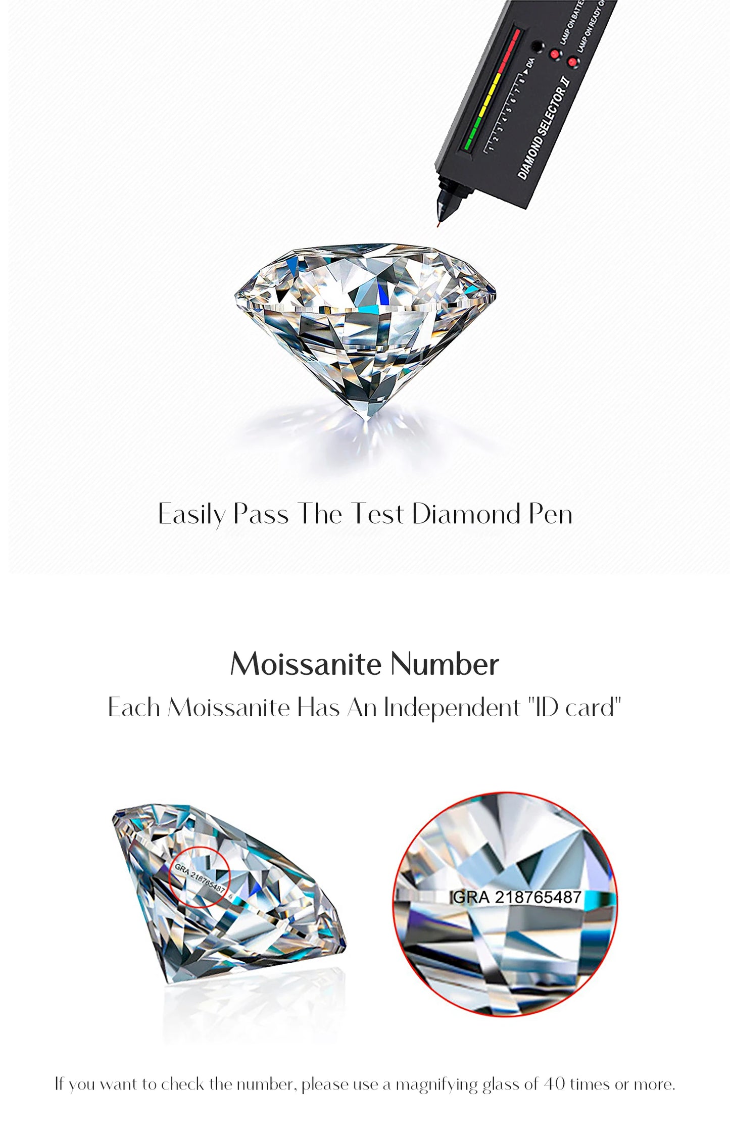 0.8CT D Color Moissanite Luxury Bracelet 925 Sterling Silver Bracelet For Women