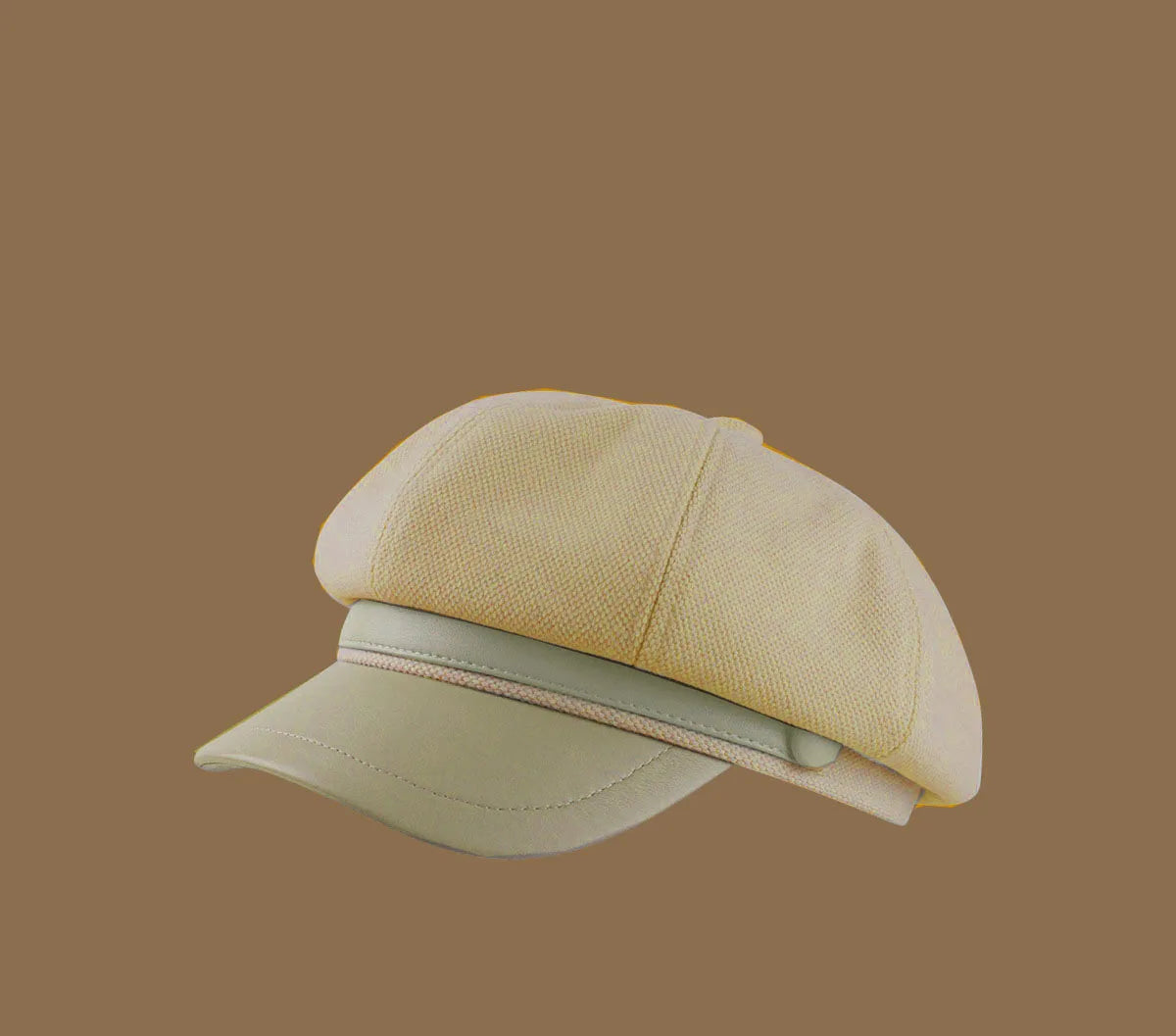 Autumn and Winter Women's Warm Duck Tongue Beret Elegant Artistic Painter Octagonal Hat Cap