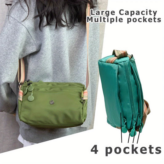 Crossbody Bag for Women Adjustable Wide Strap Lightweight Messenger Bag