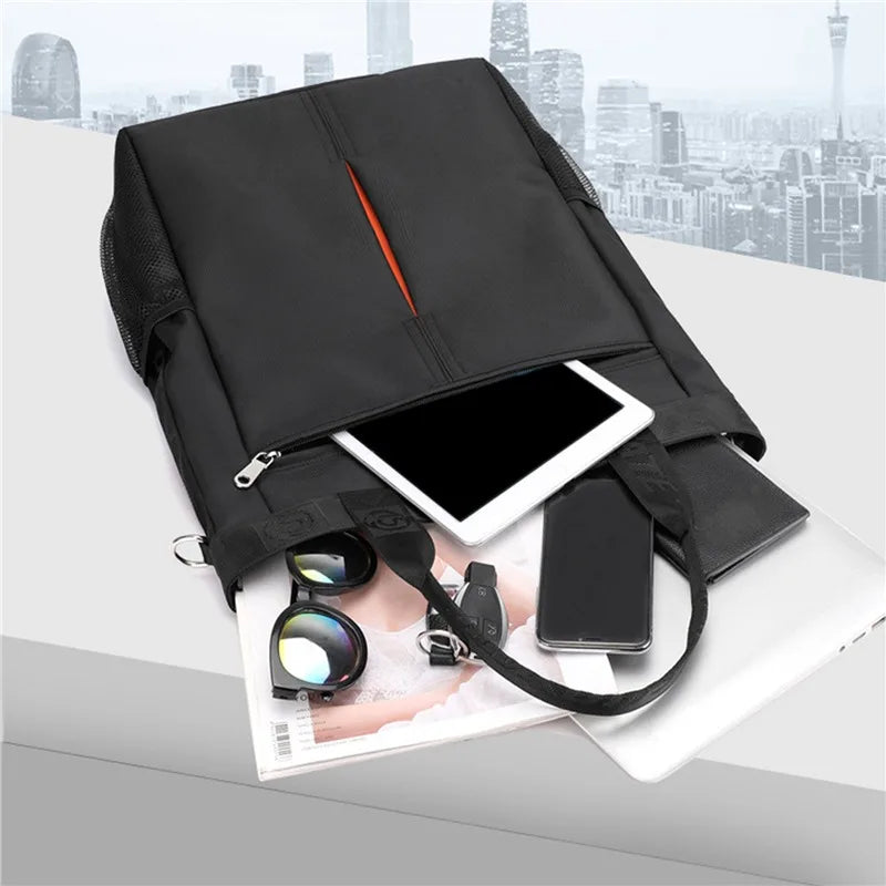 Men Shoulder Messenger Bag Oxford Cloth Material  High Quality Multi-function Large Capacity Handbag