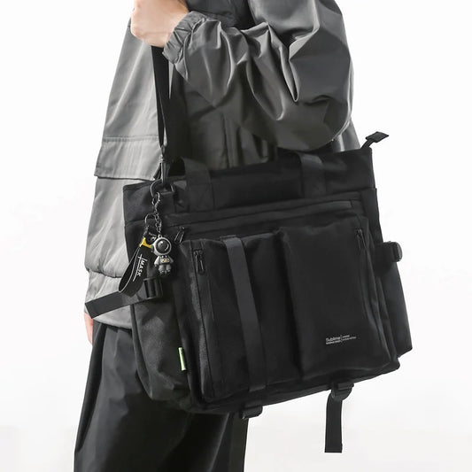 Men's multi-functional commuter computer bag