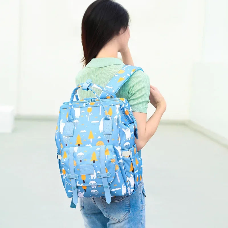 Mummy Bag Backpack Waterproof Storage Handbag Outdoor Travel Mommy Maternity Bag For Baby Stuff