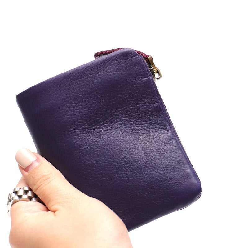 Short Wallet For Women Brand Design Functional Zipper Card Holder