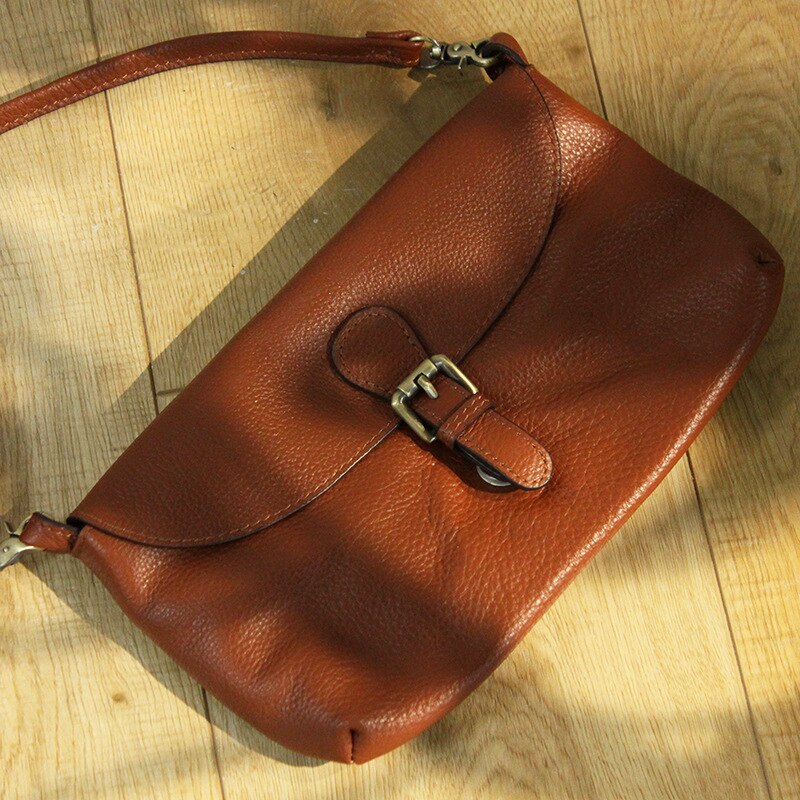 Lady Travel Small Leather Shoulder Bag Casual Ladies Crossbody Bag