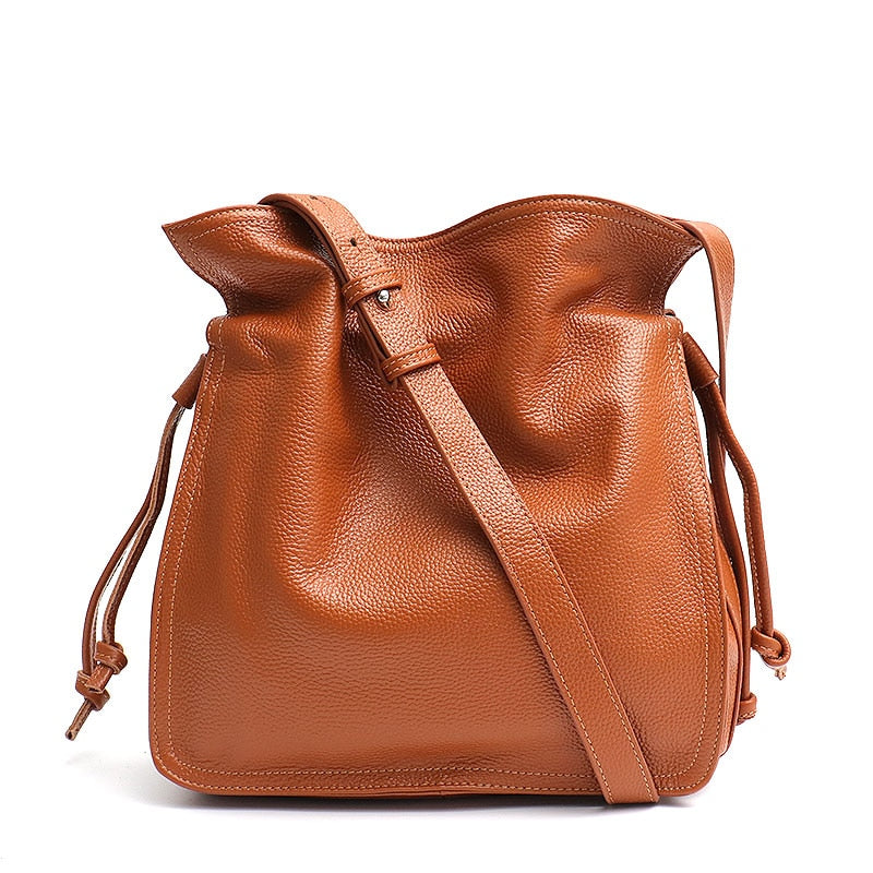 Leather Handbag For Women Crossbody & Messenger Luxury Shoulder Bag