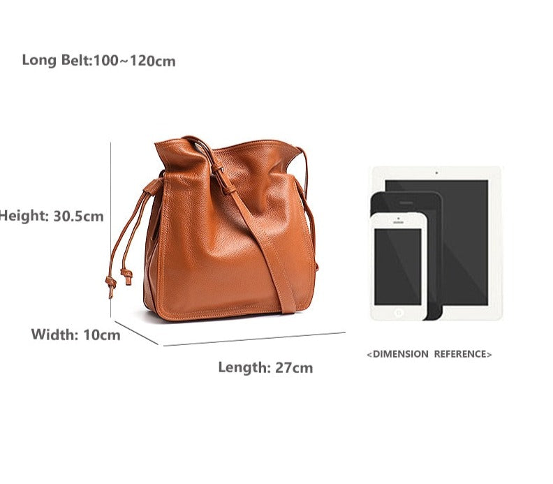 Leather Handbag For Women Crossbody & Messenger Luxury Shoulder Bag