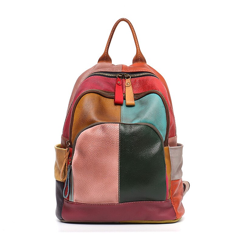 Women Colorful Backpack Travel Bags