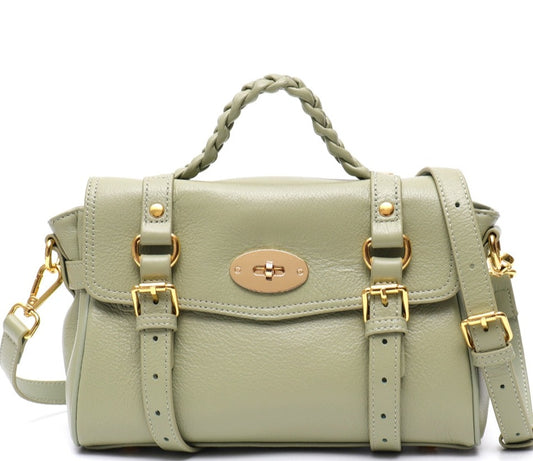 Fashion Genuine Leather Satchel Handbags Crossbody Purse Luxury Shoulder Bags